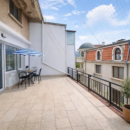 Kalkan Downtown 2br With Large Terrace 公寓 瓦爾納